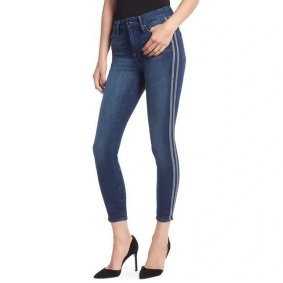 Good American Denim - Good American Good Legs Crop in Blue
